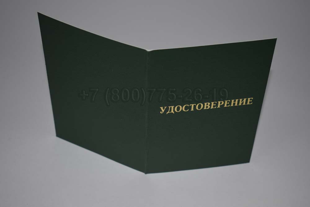 Удостоверение интернатуры Гознак 2007-2013 год выпуска г.Иркутск